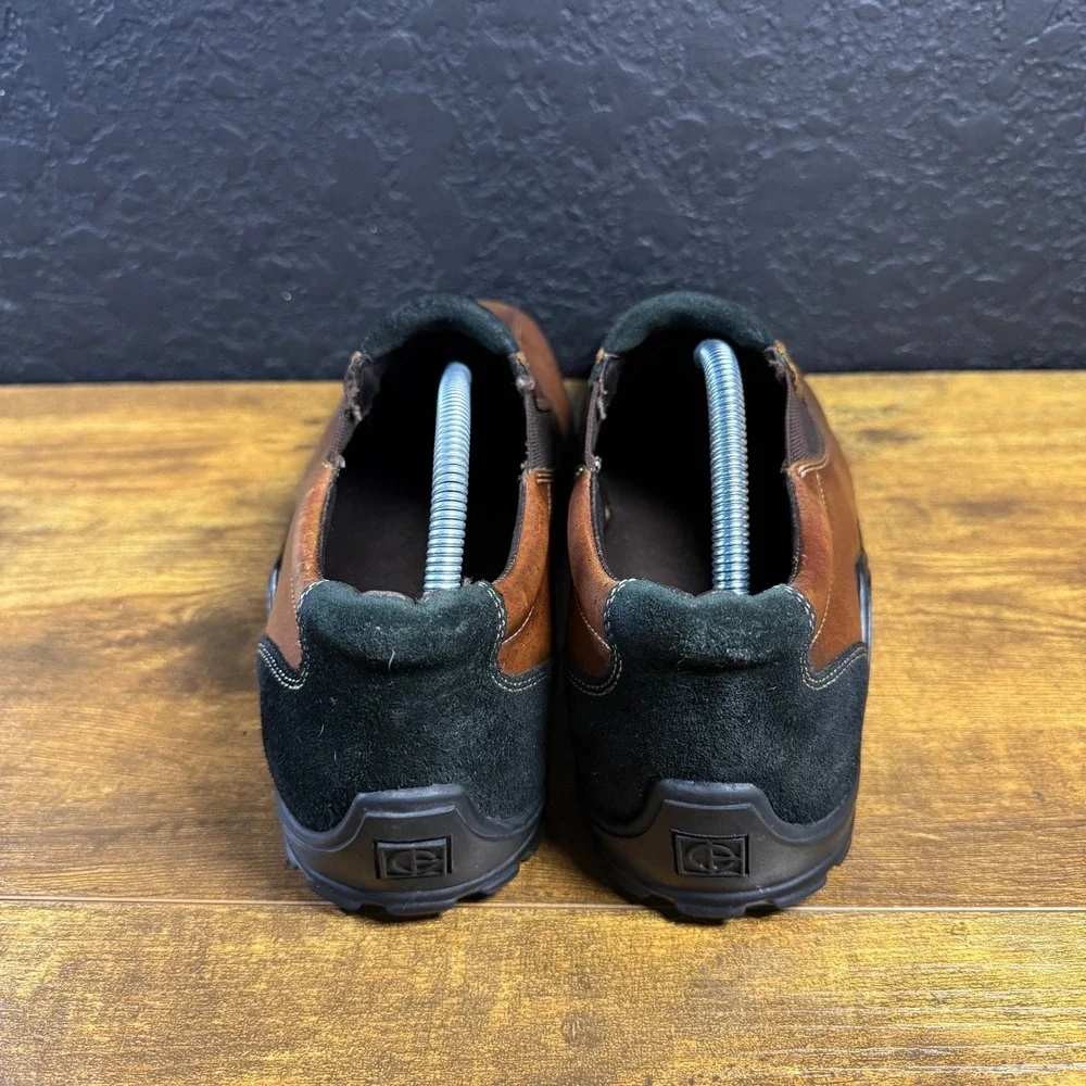 Cole Haan Country C02167 Brown Leather Vibram Slip On‎ Loafers Mens 10.5 M